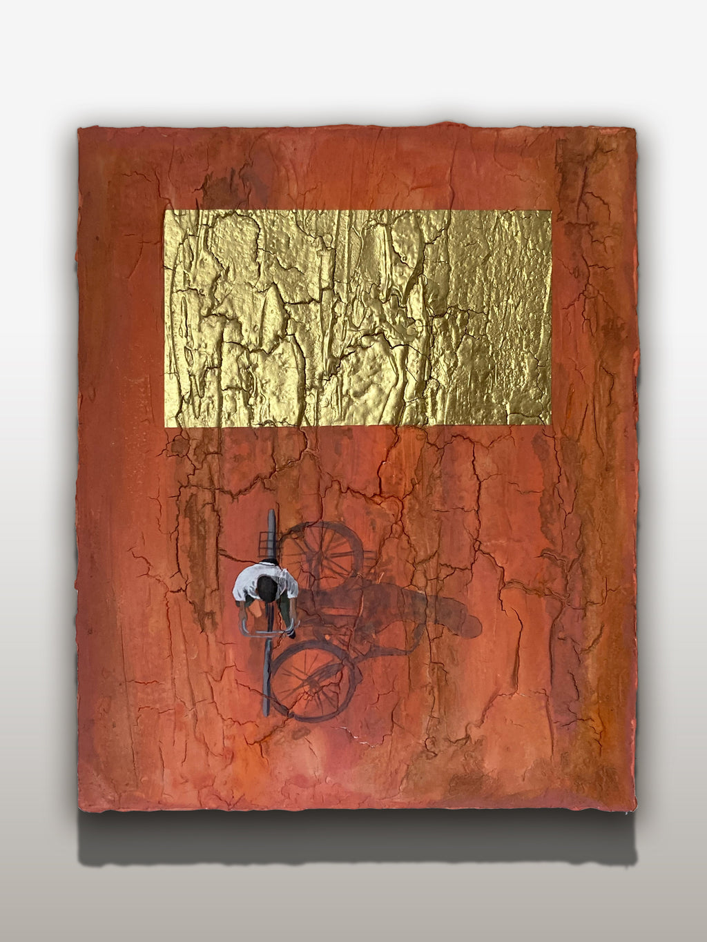 Rodando by Fermín Ferrer Unique Mixed Media Artwork