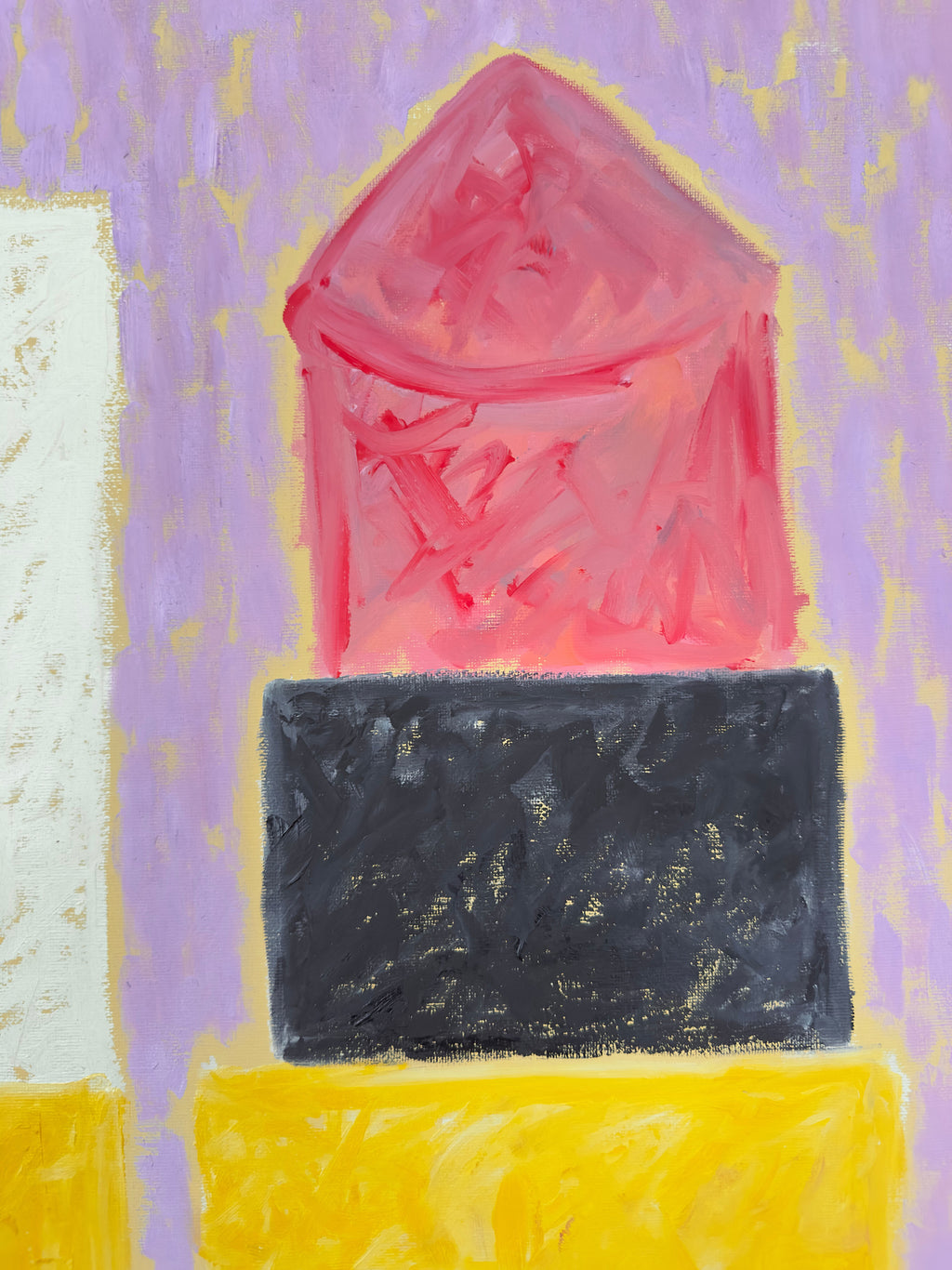 Rouge Hermès Lipstick, painting by Natasha Joseph — Art of NOMA