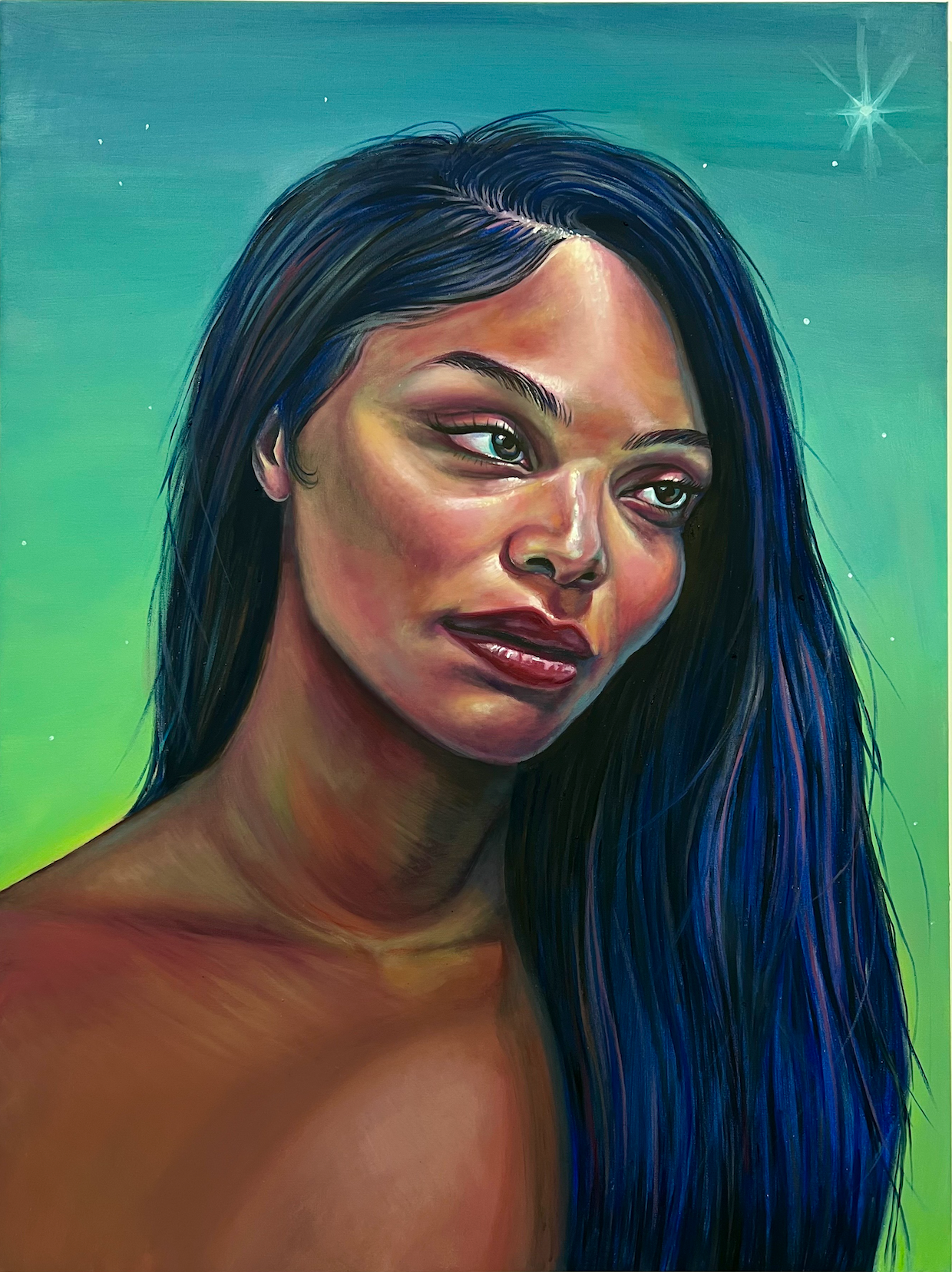 The Reminisce by Lanise Howard oil painting on canvas