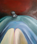 Solitude by Tori Pounds large-scale oil painting on canvas