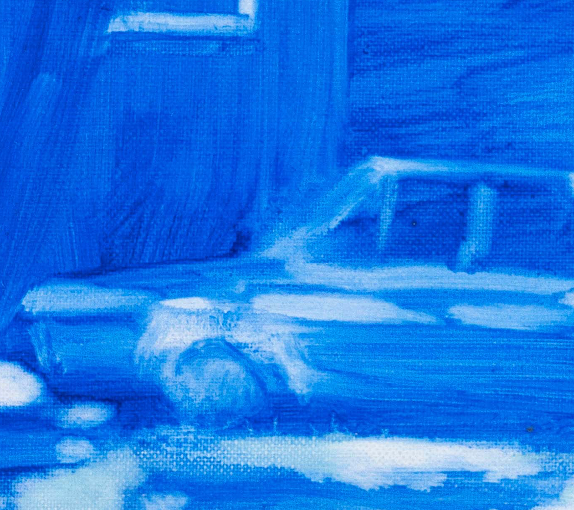 In the shade by Kitty Rice Unique Oil Painting