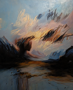 Couchers de Soleil et Cavaliers 1 by Pénélope Barbier