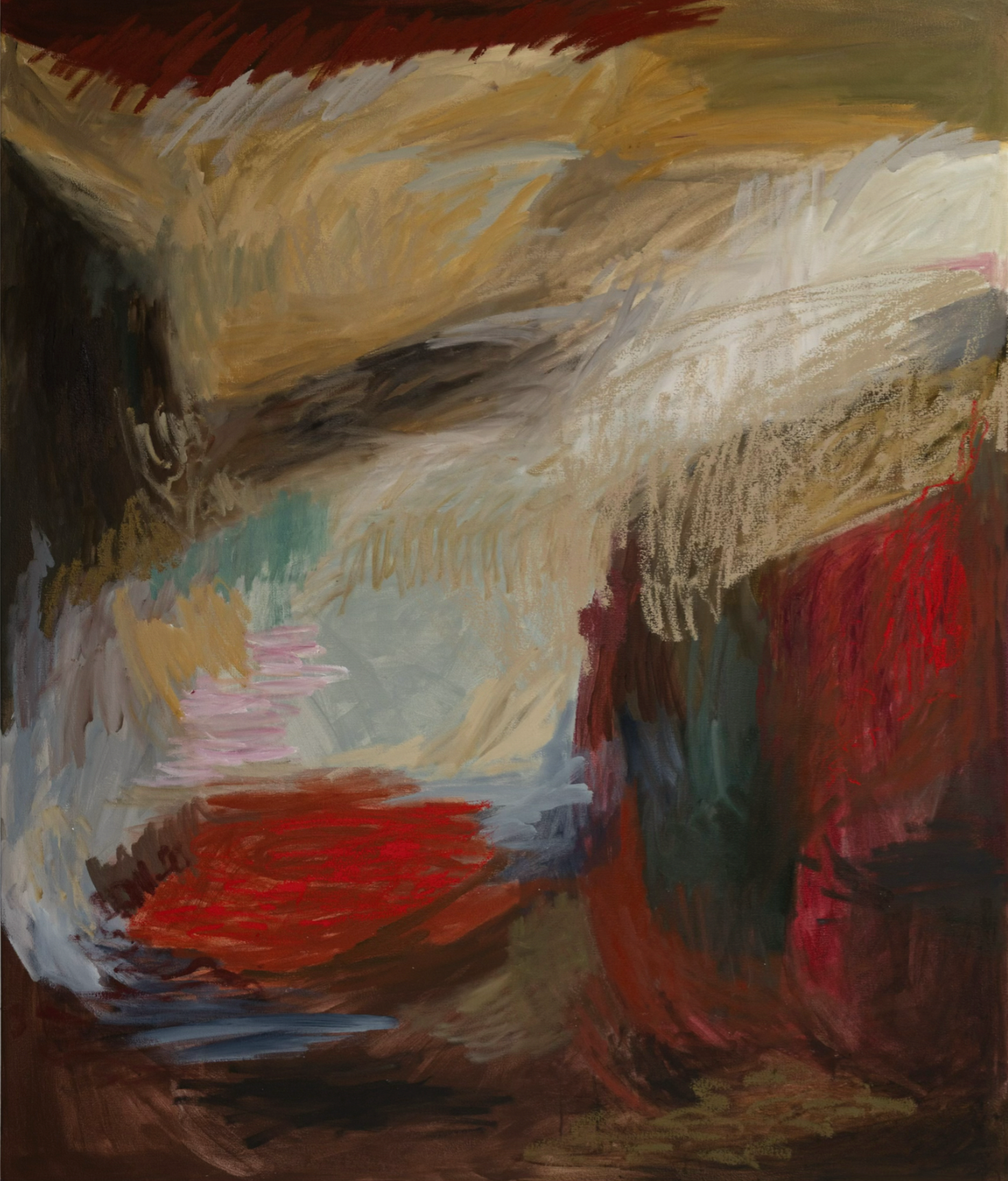 A LANDSCAPE OF INTERRUPTED DREAMS 01 Original Artwork by Genoveva Kelleher