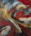 INTERRUPTED DREAMS 01 (Diptych) Original Artwork by Genoveva Kelleher