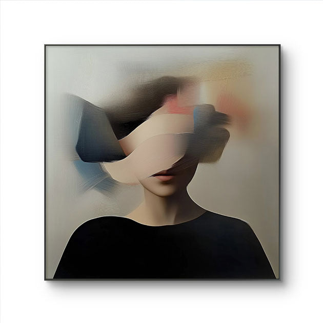 Self Assemble 1 original oil painting by JoCa on canvas