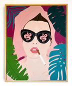 Snakes by Roti Martínez Unique Acrylic Painting