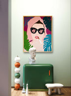 Snakes by Roti Martínez Unique Acrylic Painting