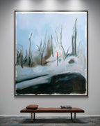 Snow by Tori Pounds Large-Scale Oil Painting