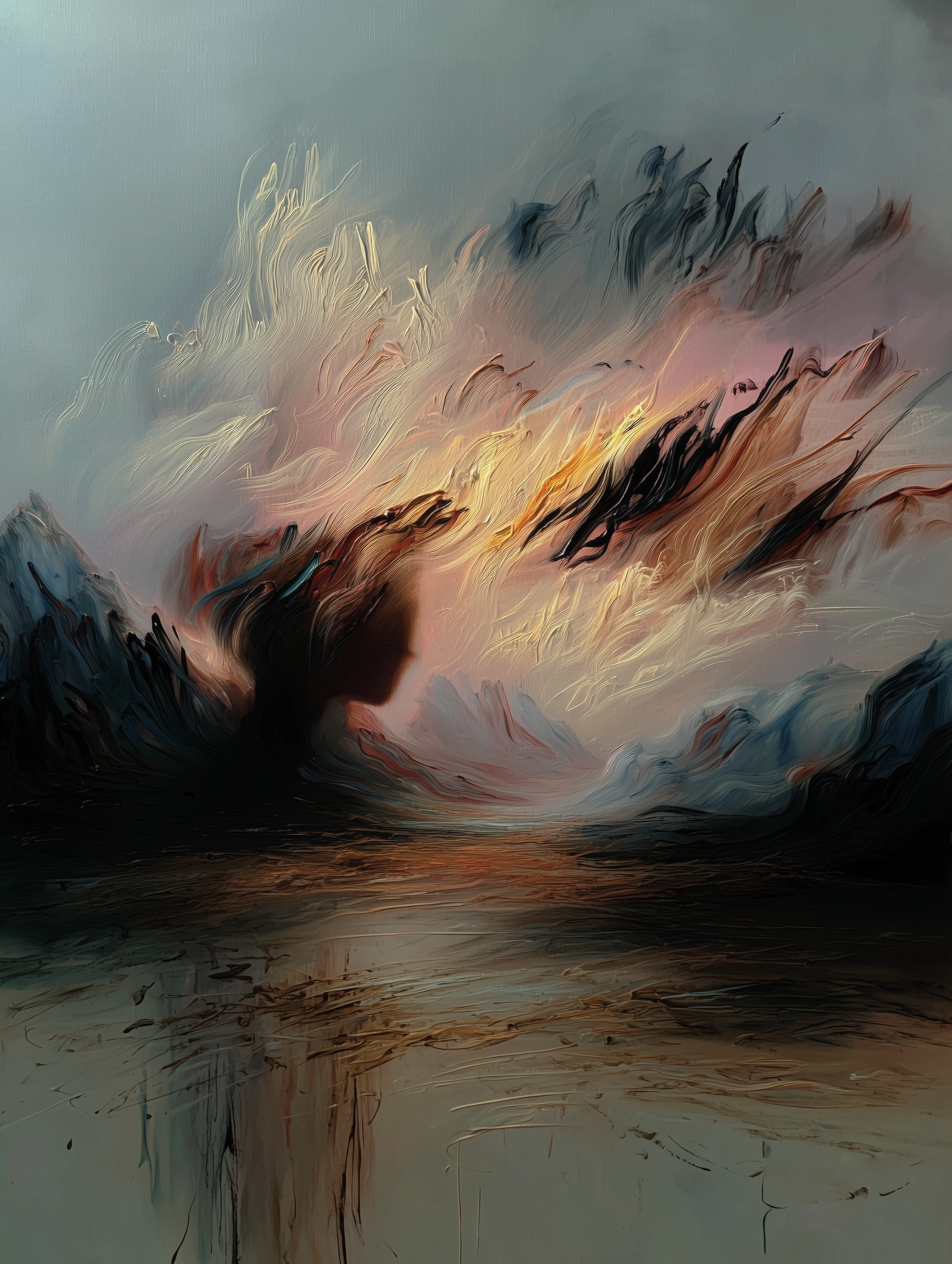 Couchers de Soleil et Cavaliers 1 by Pénélope Barbier