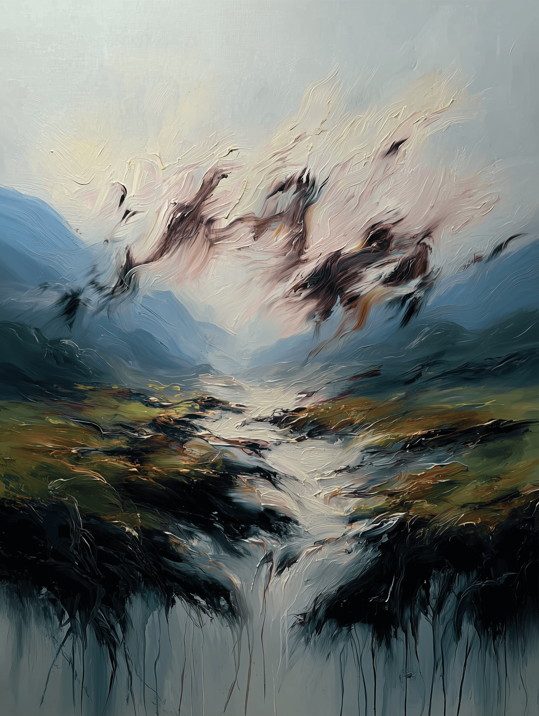 Couchers de Soleil et Cavaliers artwork by Pénélope Barbier