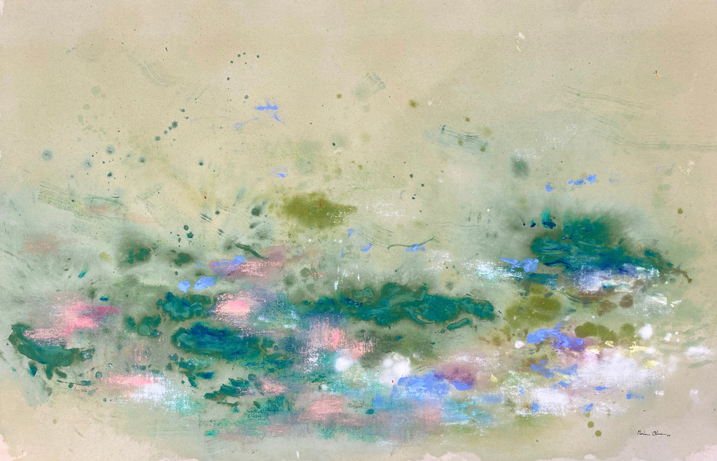Terreno fértil, painting by Nuria Oliva — Art of NOMA