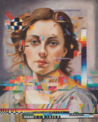 The Angel I Used To Be Original Painting by Su Lin Casanova