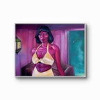 The Green Door by Lanise Howard Unique Oil Painting