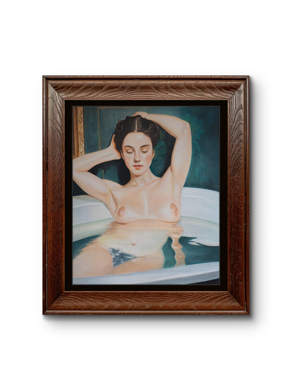 The Night Before The War, painting by Su Lin Casanova — Art of NOMA