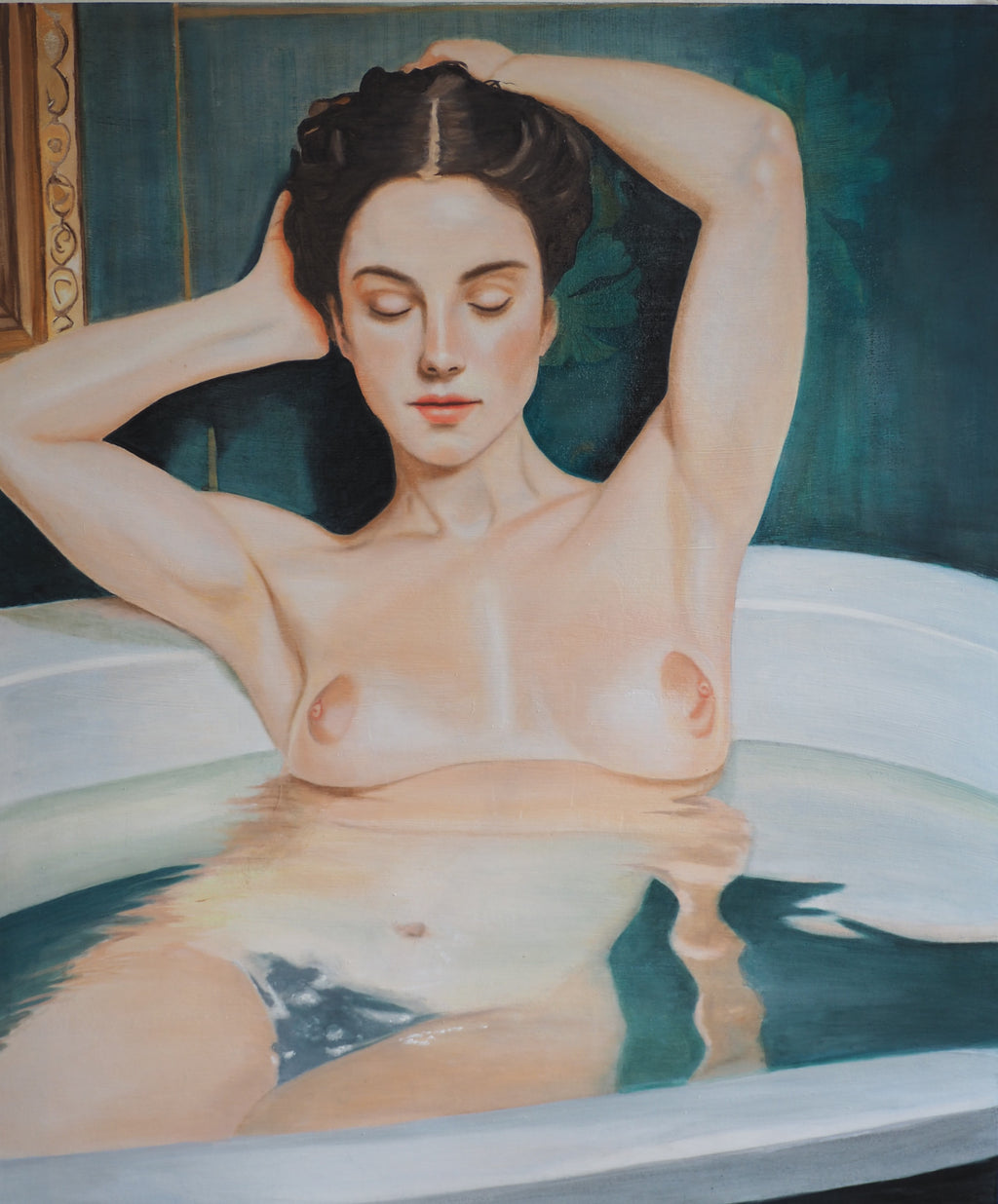 The Night Before The War, painting by Su Lin Casanova — Art of NOMA