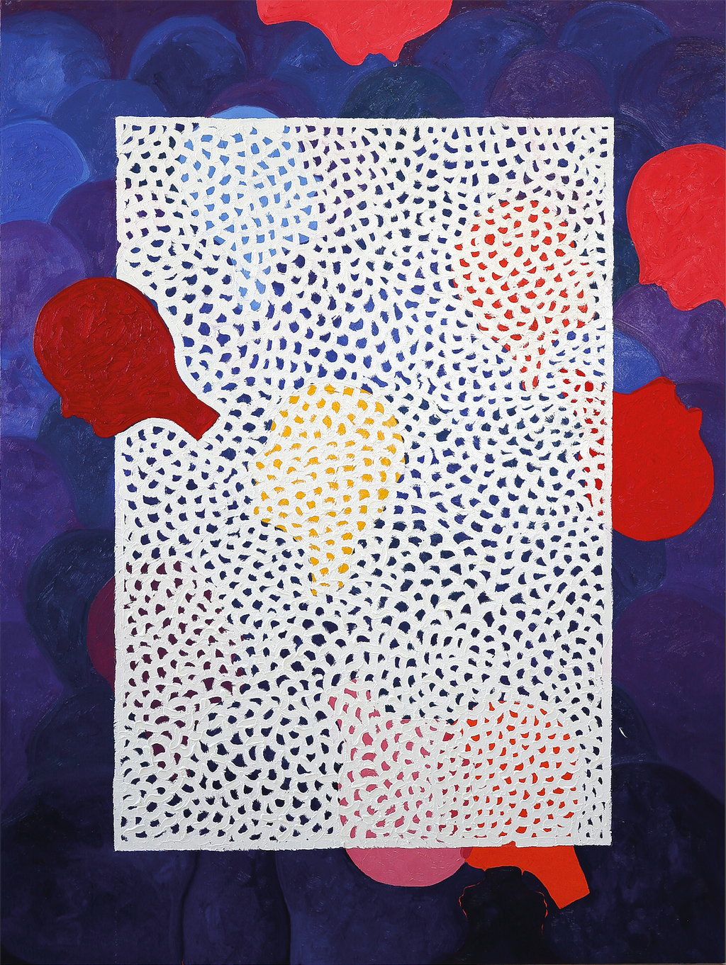 Uncertain Smile by Francisco Gonce oil and pastel oil painting on canvas