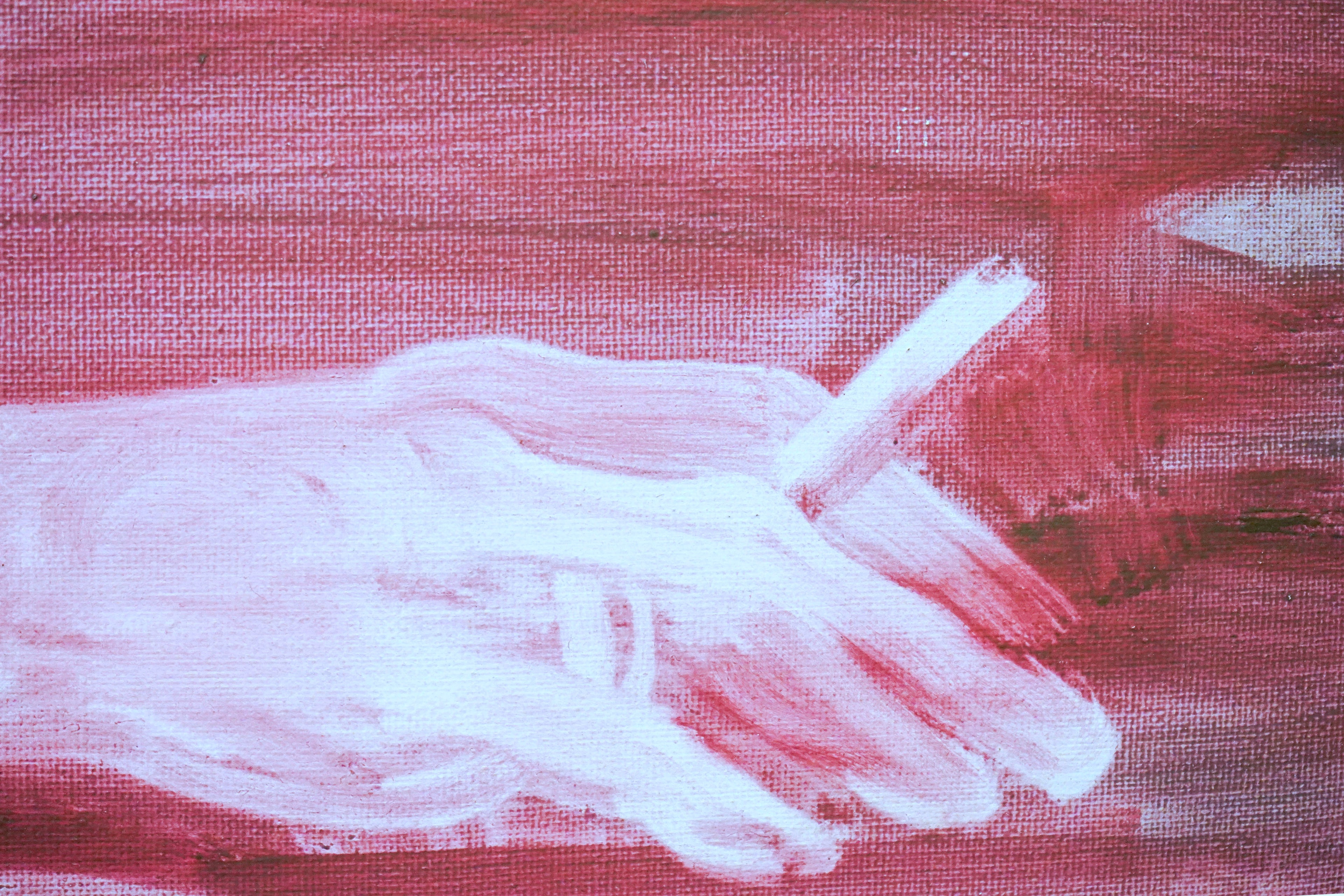 Un-lit by Kitty Rice Unique Oil Painting