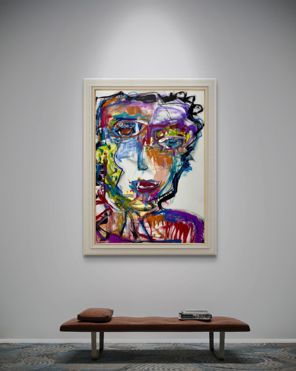 Untitled II by Giselle Fenig Unique Mixed Media Artwork