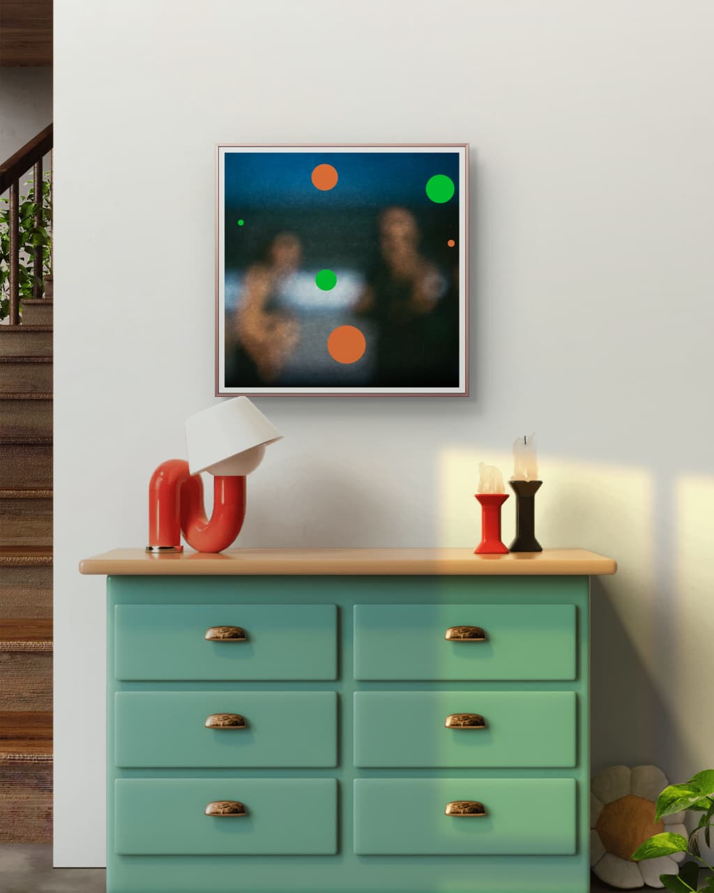 Memory 8009 by Chuma Montemayor inkjet print on cotton paper