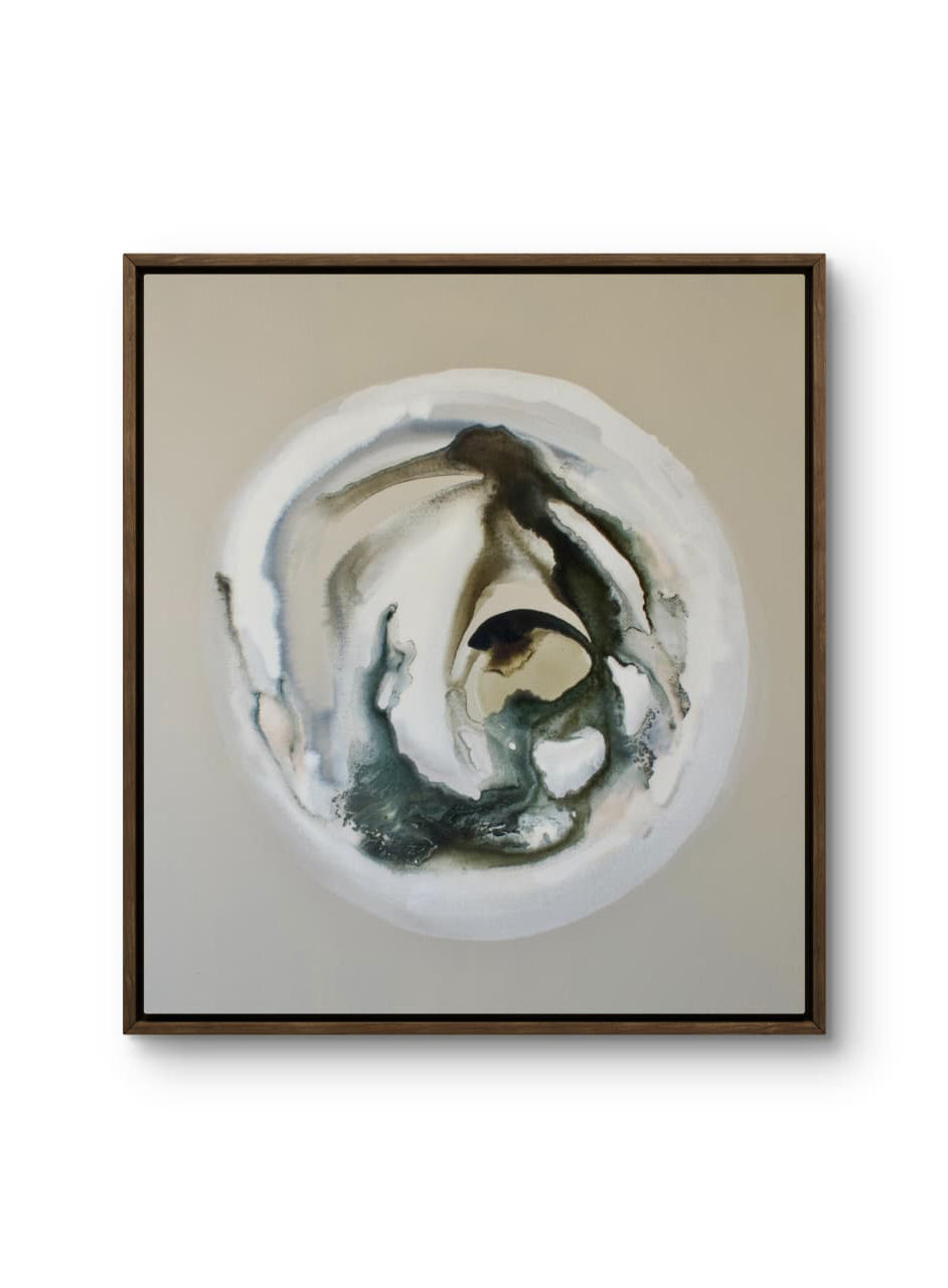 MY SOUL AWAKENS original mixed media painting by Genoveva Kelleher on canvas