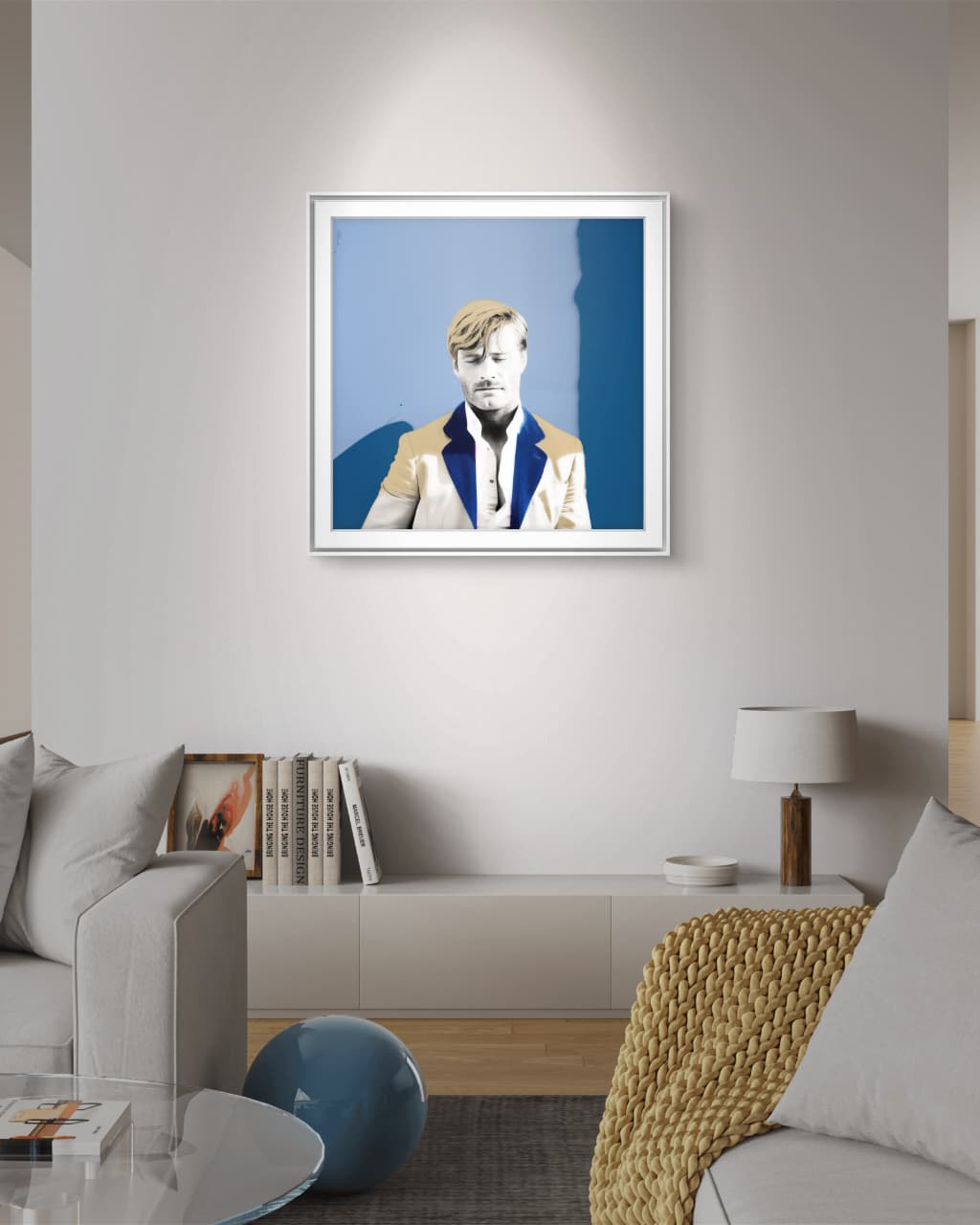 Blueford 1 (Print) by Mr Irrelevant