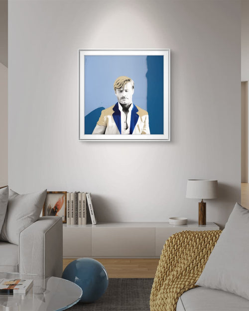 Blueford 1 print by Mr Irrelevant giclée on Hahnemühle matte paper