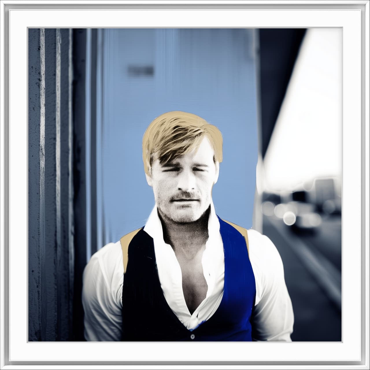 Blueford 2 (Print) by Mr Irrelevant