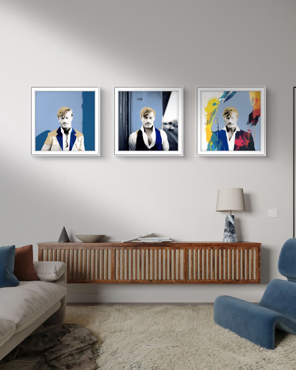 Blueford 2 (Print) by Mr Irrelevant