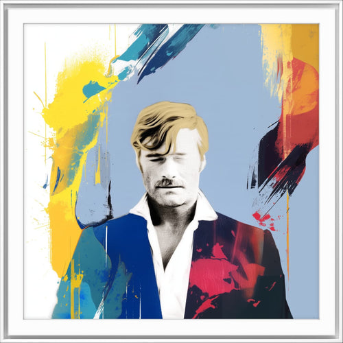 Blueford 3 print by Mr Irrelevant giclée on Hahnemühle paper