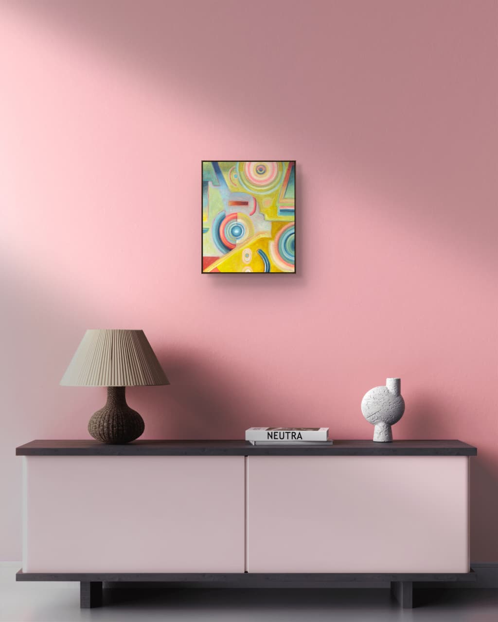 Perdiendo la forma 1 original acrylic painting by Jorge Tellaeche on canvas