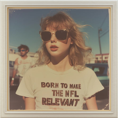 Born to Make the NFL Relevant print by Mr Irrelevant giclée on Hahnemühle paper