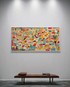 King of the Jungle by Daniel de Polignac Acrylic Painting