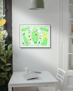 Destrucción Naturaleza Print by Mr.Mitote