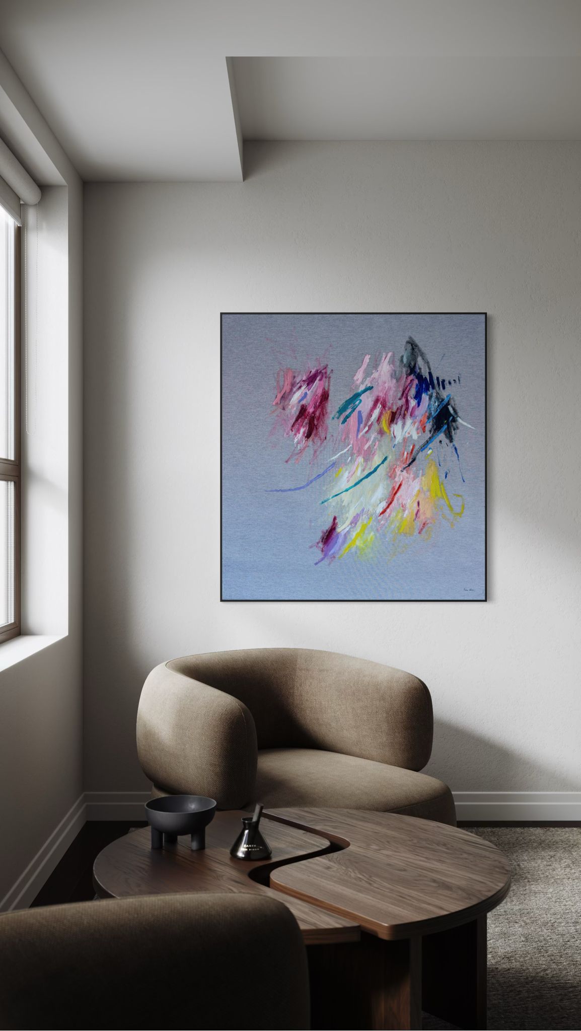 Piezas de lo que somos II Original Painting by Nuria Oliva