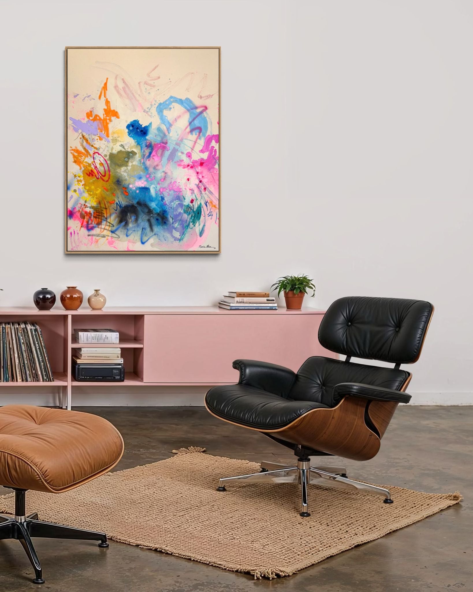 Desde el cielo Original Painting by Nuria Oliva