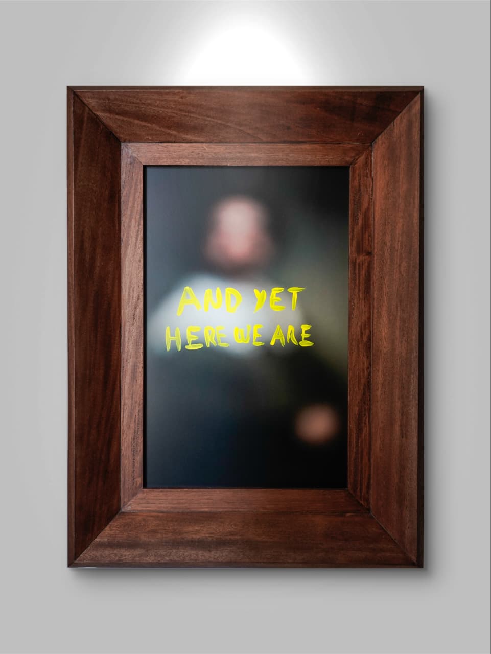 Memory 1093 original artwork by Chuma Montemayor inkjet print with acrylic intervention