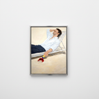 All Work And No Play – Clean Product Shot, Stainless Steel Frame