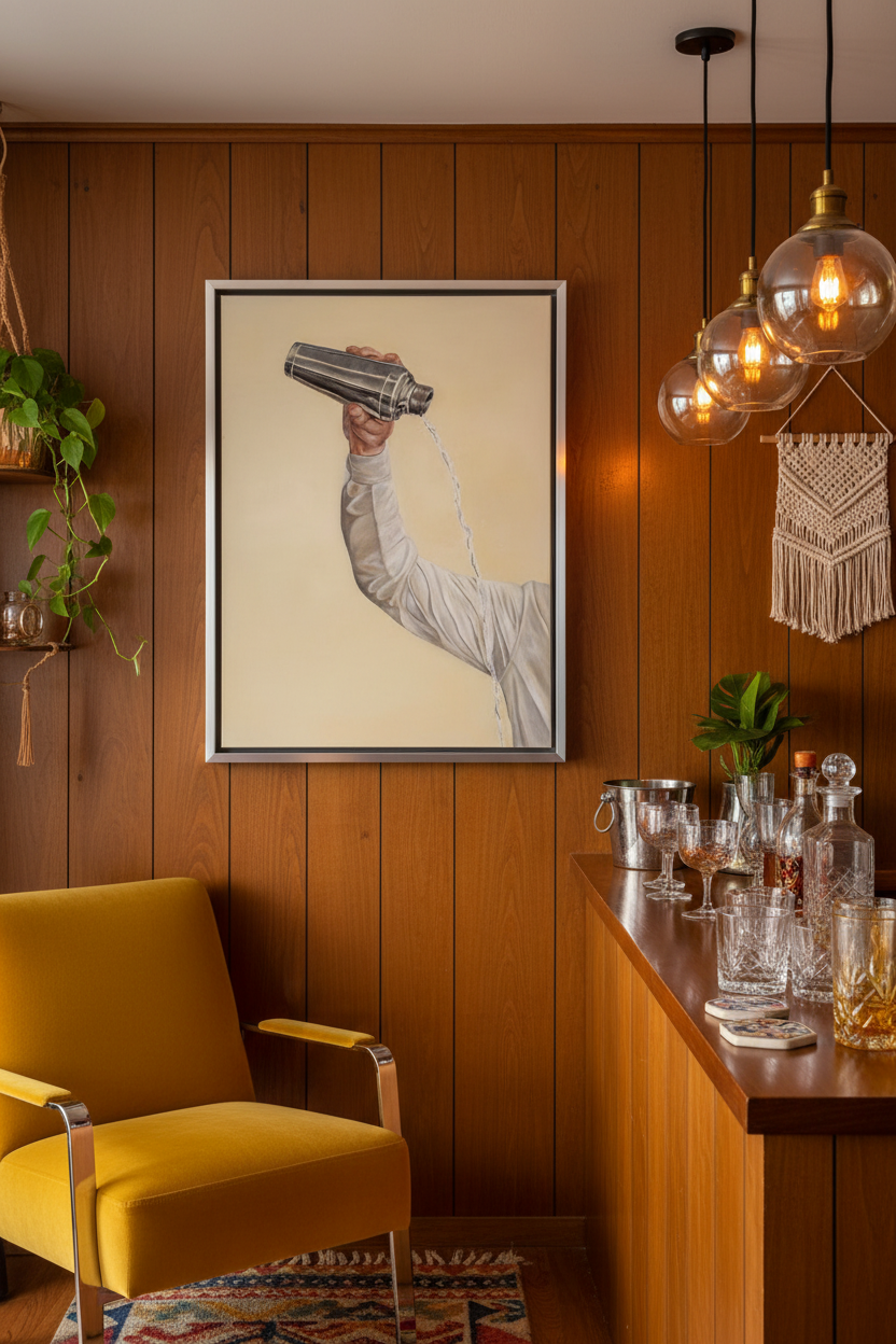 Bartender – 1970s LA Home Bar