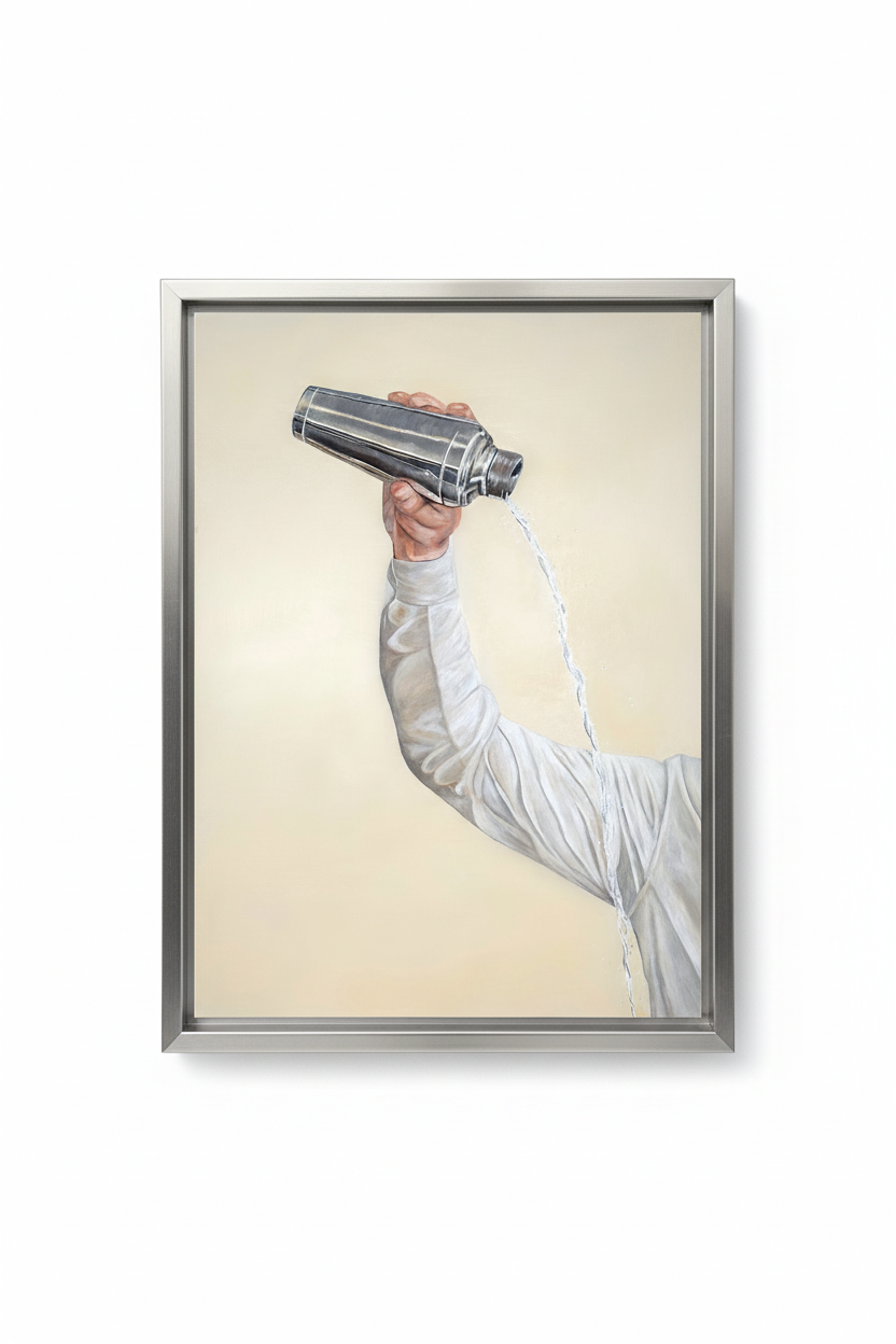 Bartender – Clean White Backdrop Product Shot