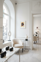 Chanel Leopard Print Artwork - Wide Boutique View