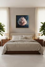 Como si algo quisiera despertar — Bedroom, 31x31 in