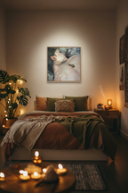 Contemplation — Bedroom Night Render