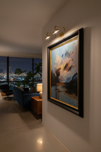 Couchers de Soleil et Cavaliers 1 - nighttime angled view