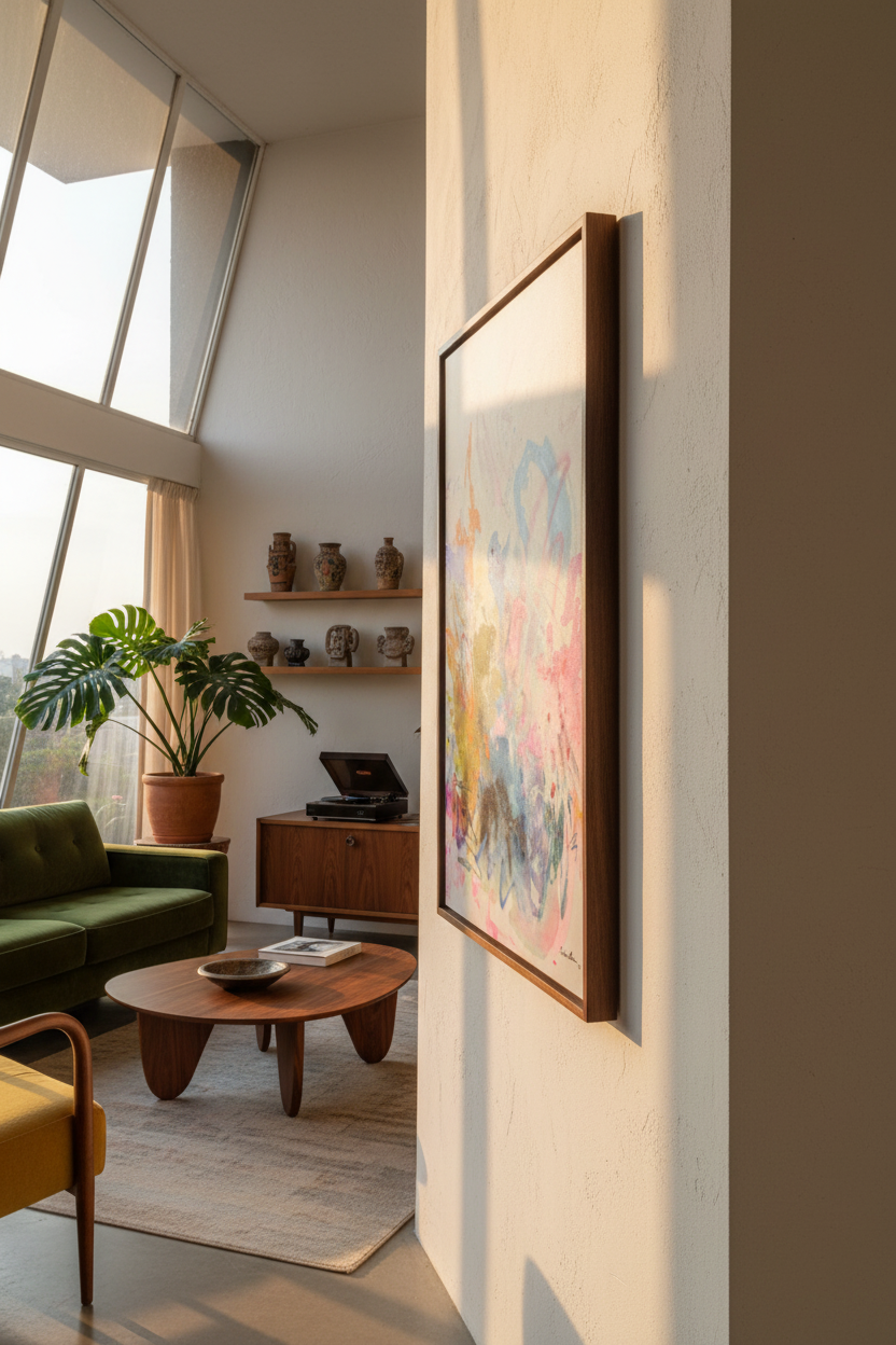 Desde el cielo angled perspective in new setting