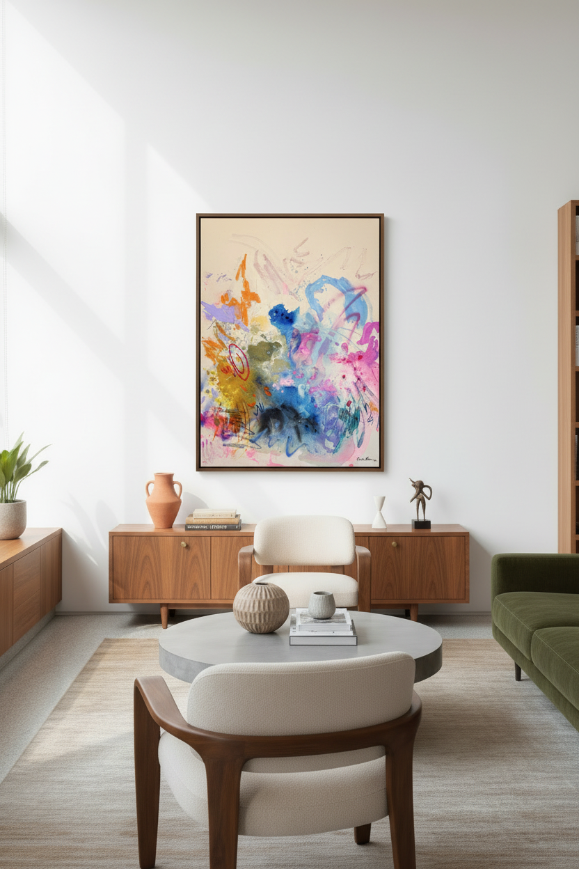 Desde el cielo in alternative midcentury setting