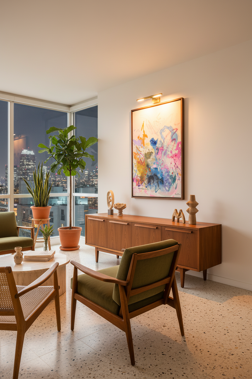 Desde el cielo nighttime setting