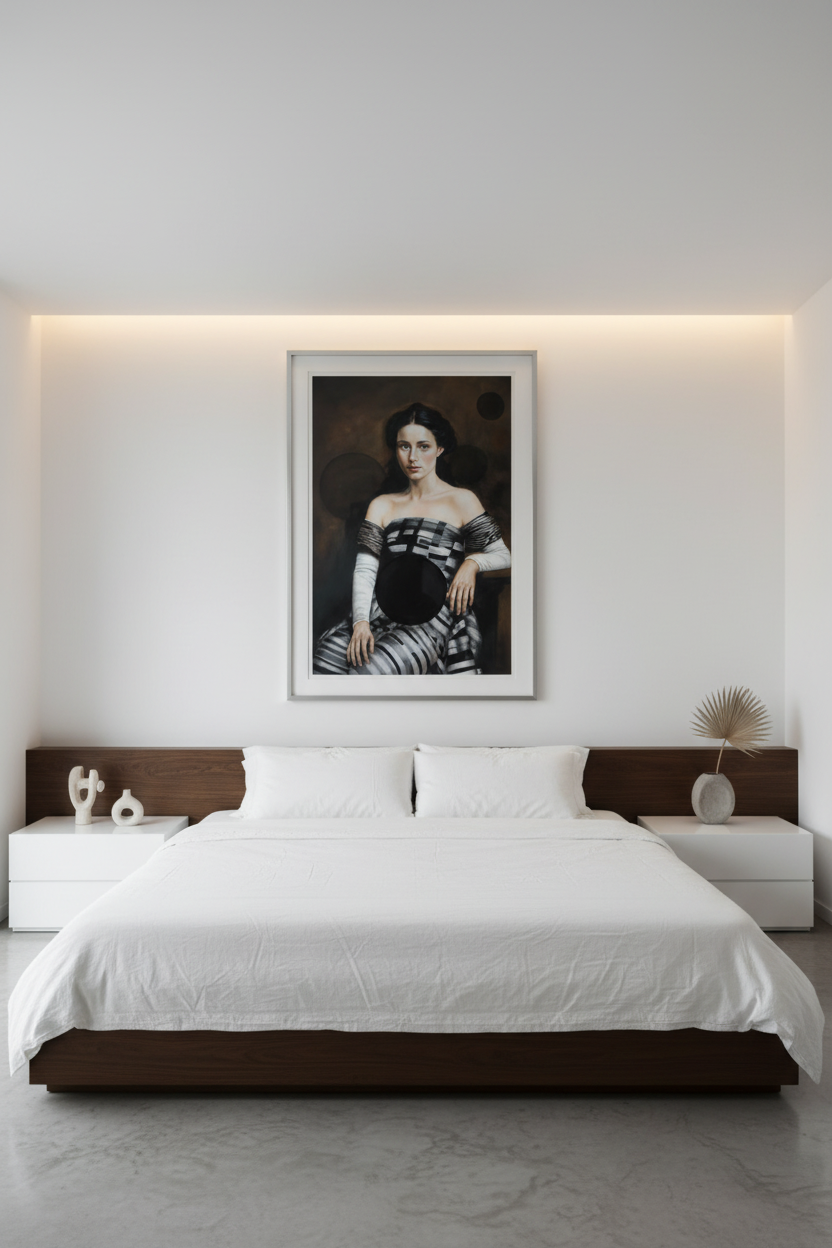 El Espejo de Obsidiana — Above the Bed