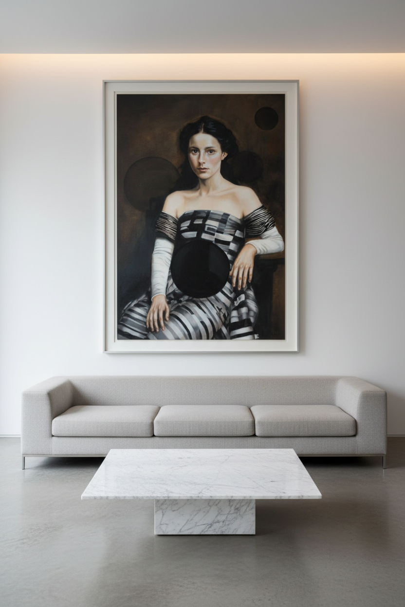 El Espejo de Obsidiana — Penthouse Living Room
