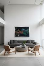 El Fruto Del Nuevo Edén in luxurious Mexico City living room