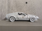 Eroded DeLorean (Gray) by Daniel Arsham